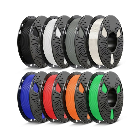 PLA 3D Printer Filament Multicolor Bundle – 8 × 250g Spools, 2kg Total